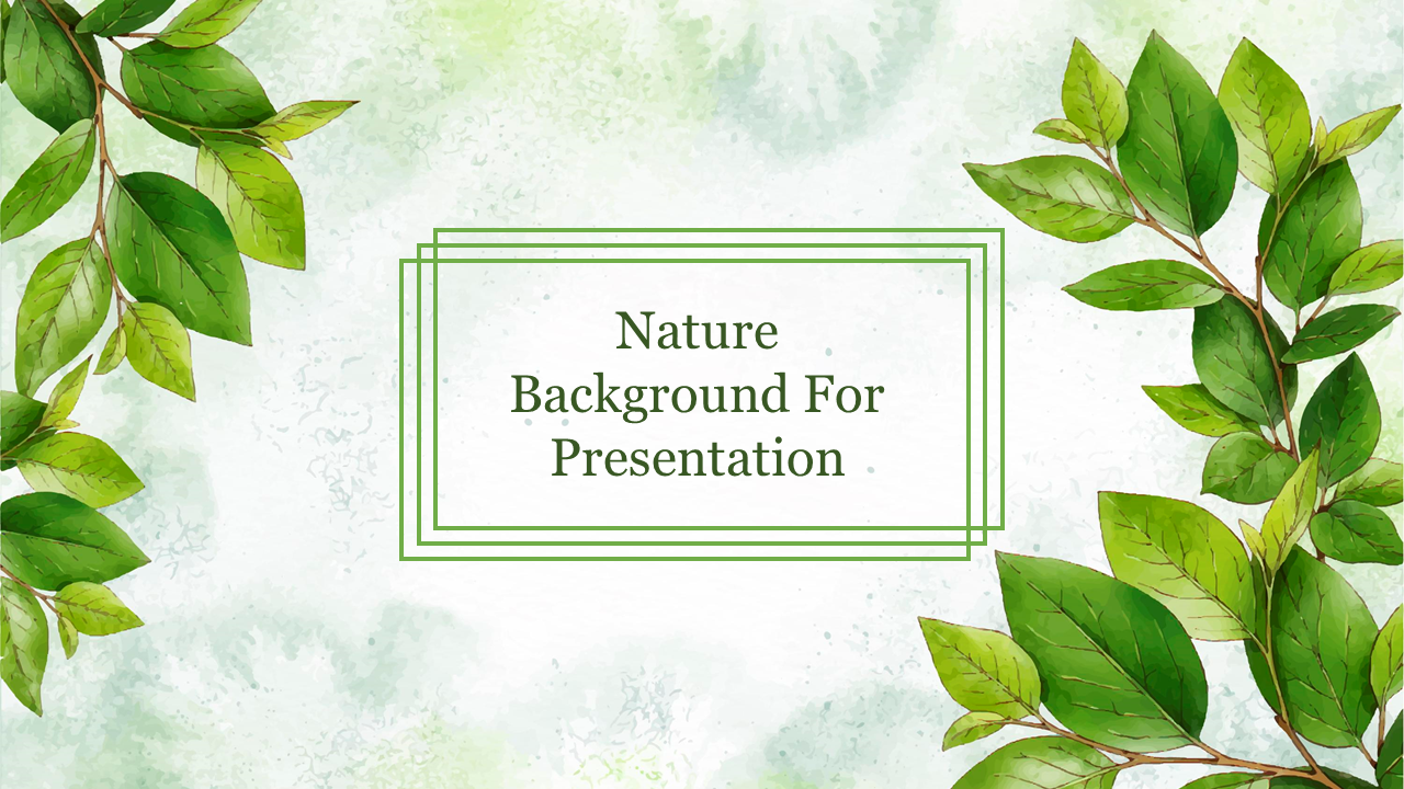 Nature Background For Presentation